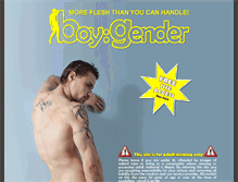 Tablet Screenshot of boygender.com